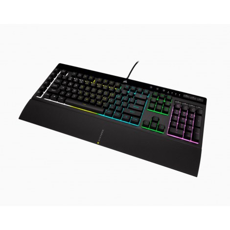 Corsair | Rubber Dome | K55 RGB PRO | Gaming keyboard | Gaming Keyboard | RGB LED light | US | Wired | Black - 5
